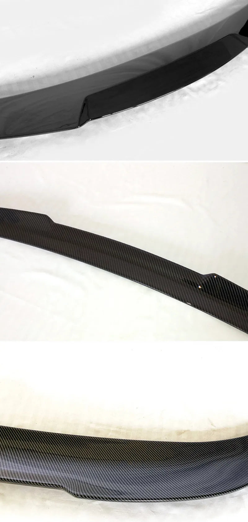 Spoiler for BMW 3 Series F30 F31 F35 M4 MP PSM Style Carbon Glossy Black Rear