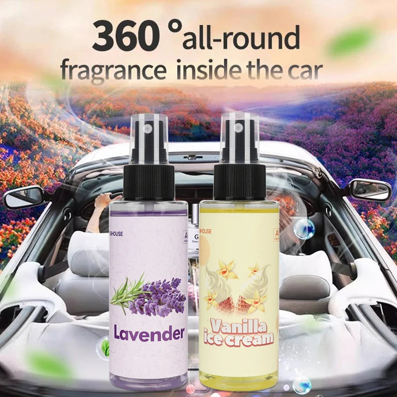 Car Flavouring Car Air Fresheners Perfume strawberry/Ice Flavour Long-Lasting Auto Aromatherapy Car Interior Deodorant Supplies