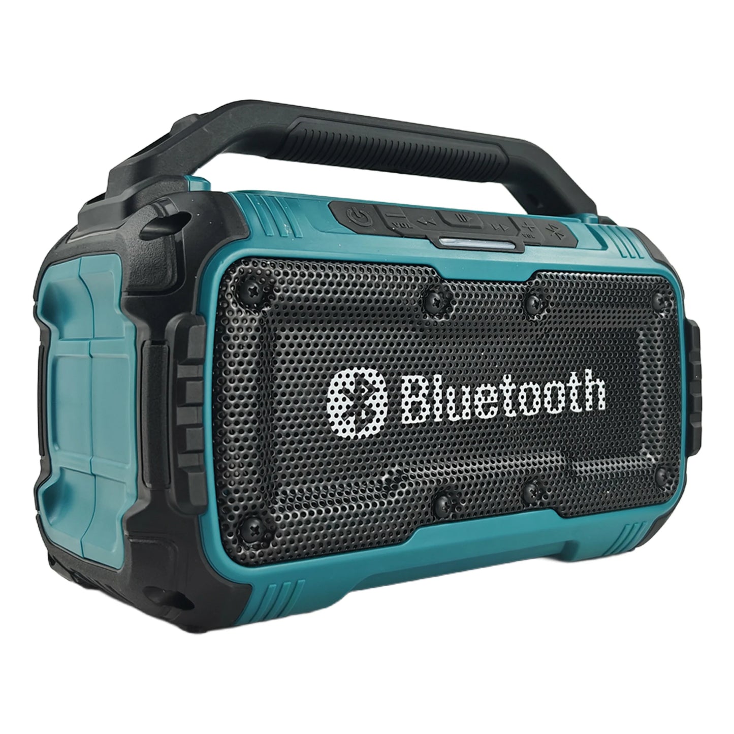 Portable Speaker Wireless Bluetooth-compatible Subwoofer Outdoor Construction Site Waterproof Loudspeaker Stereo Surround ﻿