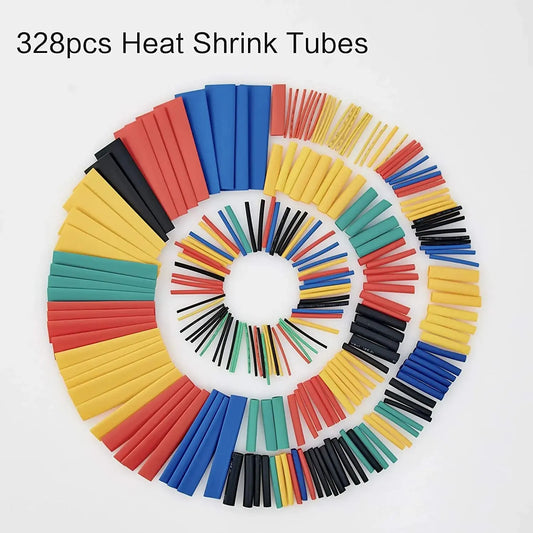 164/328PCS Heat Shrink Tubing 2:1 Wire Cable Wrap