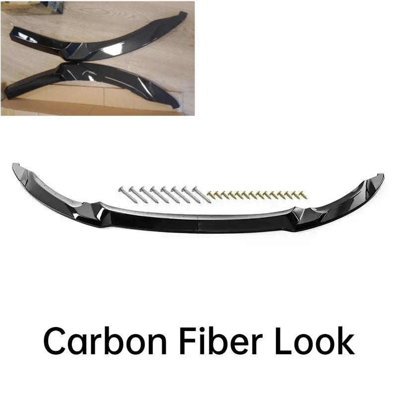 CS StyleFront Bumper Lip Splitter Diffuser Spoiler for BMW M3 F80 M4 F82 F83 2015-2020 Car Accessory Lower Bumper Guard