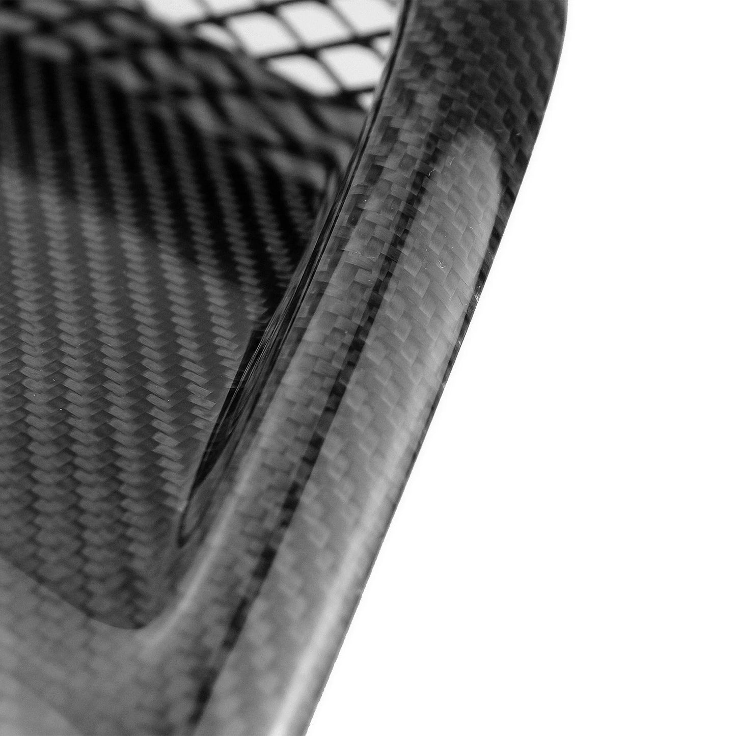 Qatar WRX Front Bumper Side Air Vent Trim Genuine Carbon Fibre Engine Outlet Intake Cover For 2008-2014 Subaru STI WRX GRB Wagon 10th