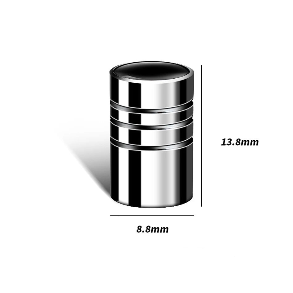 Car Tyre Valve Cap 4Pcs/Set New Universal Car Bicycle Motorbike Car Tire Valve Cap Wheel Dust Covers