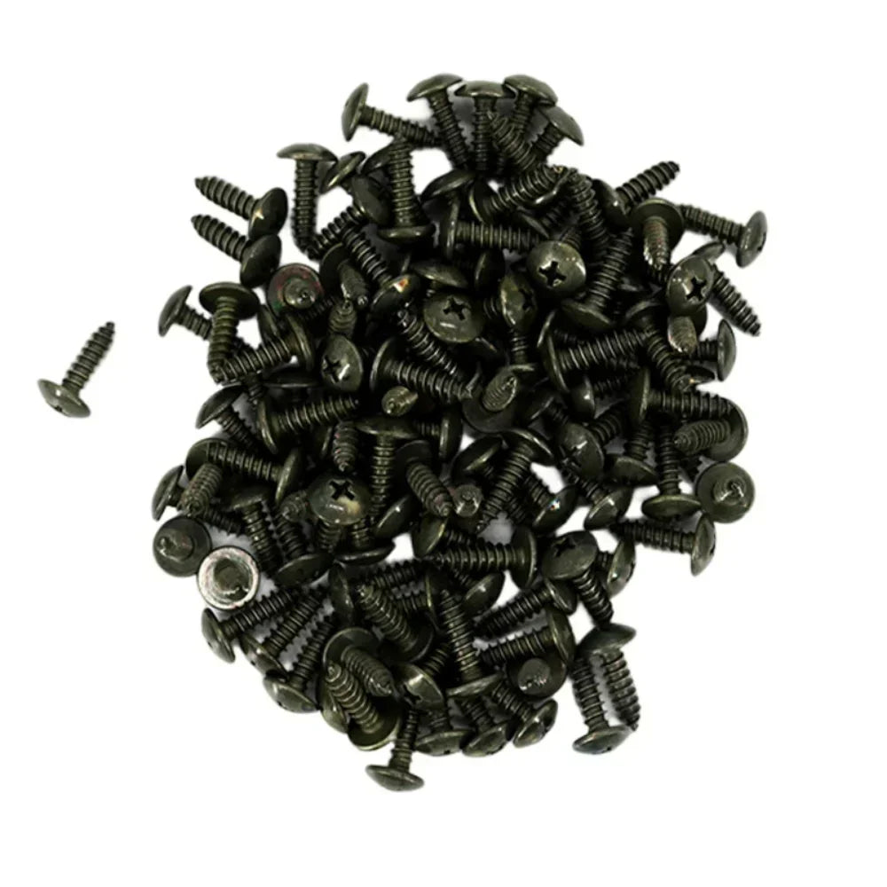 Self Tapping Screws Metal Fastener Clip for Car Motorcycle U-Type Clip with Screw Anti-rust Protection Clip Screw Iron Sheet Kit