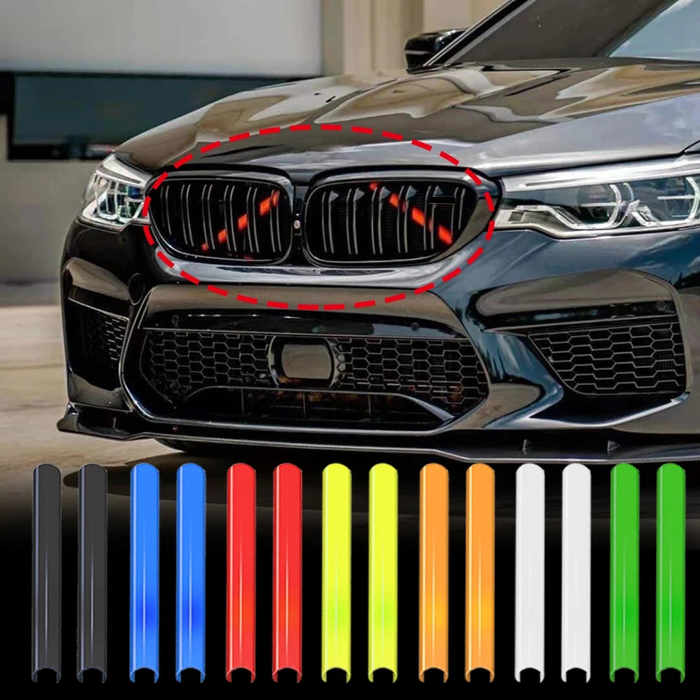 M Brace Cover BMW F30 F31 F32 F36 F44 F45 F46 F20 F22 F25 F26 G20 G30 X3 G01 M Sport Car Front Grille Frame Trim Strip Durable Accessories