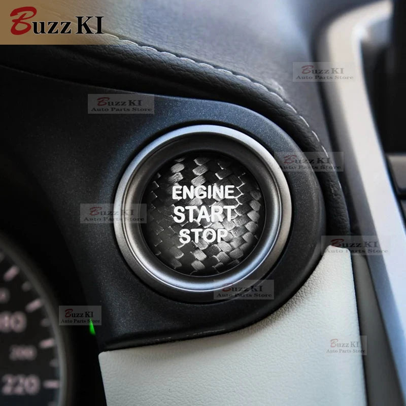 Carbon Fibre Lexus Engine Start Sticker for LEXUS IS250 IS200 IS300 ES350 ES300 GS300 NX RX300 RX330 RX350 LX470 LX570
