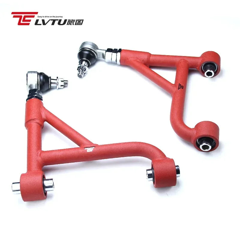 LVTU 98-05 Hot sell Red Adjustable Rear lower Camber Kit Control Arm Tension Rod For LEXUS IS200/GS300/SC430
