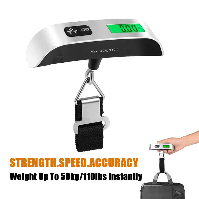 Portable Scale Digital LCD Display 110lb/50kg