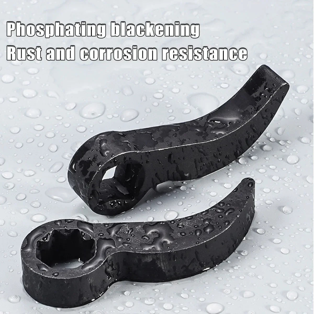 2Pcs Car Angle Type Half Axle Disassembly Tool Drive Pry bar Adapter Bar Fits1/2 Ratchet for Disassembling Axles Repair Tool