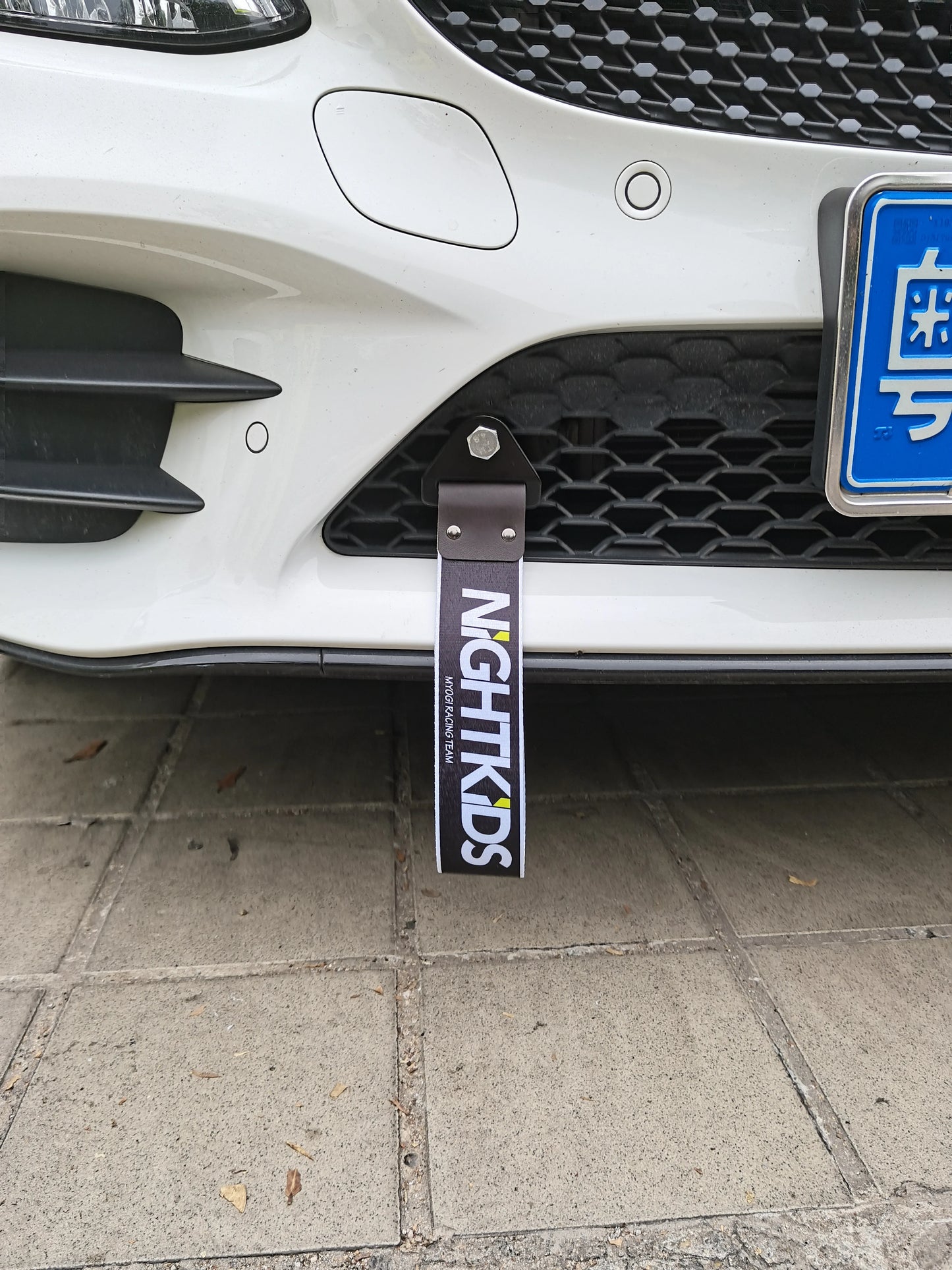 Tow Strap JDM Racing Car styling Car Ropes Hook Individual Decoration Hokkaido Towing Strap Initial D Tow Strap Auto Accessories