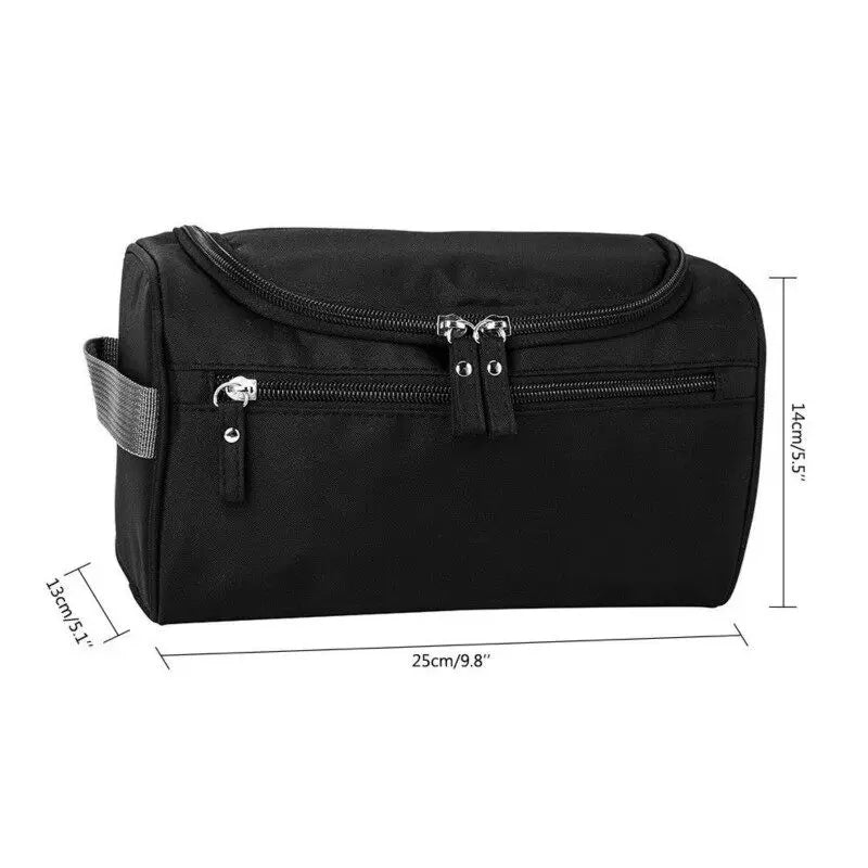 Portable Makeup Bag Unisex Capacity Waterproof Cosmetic Organizer