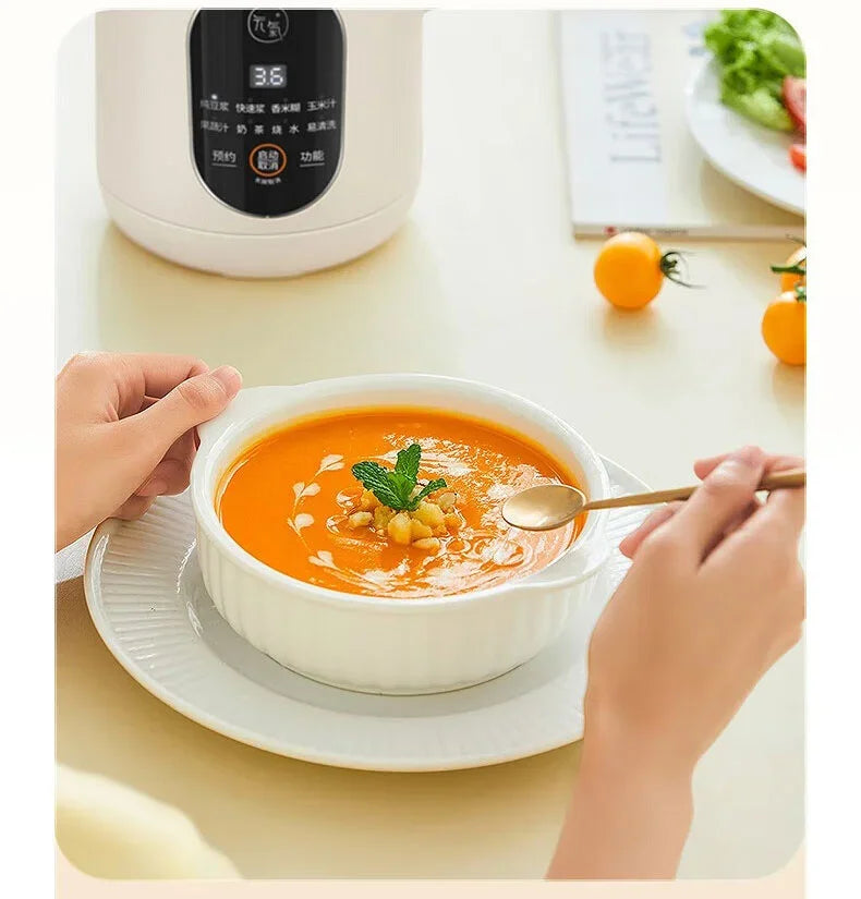 Mini Soymilk Maker 600ML Multifunction Food Blender Mixer