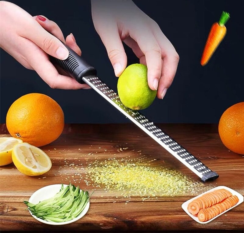 Multifunction Cheese Grater Hand-held Stainless Steel Slicer Lemon Grater Chocolate Chopper Vegetable Grater Kitchen Gadgets