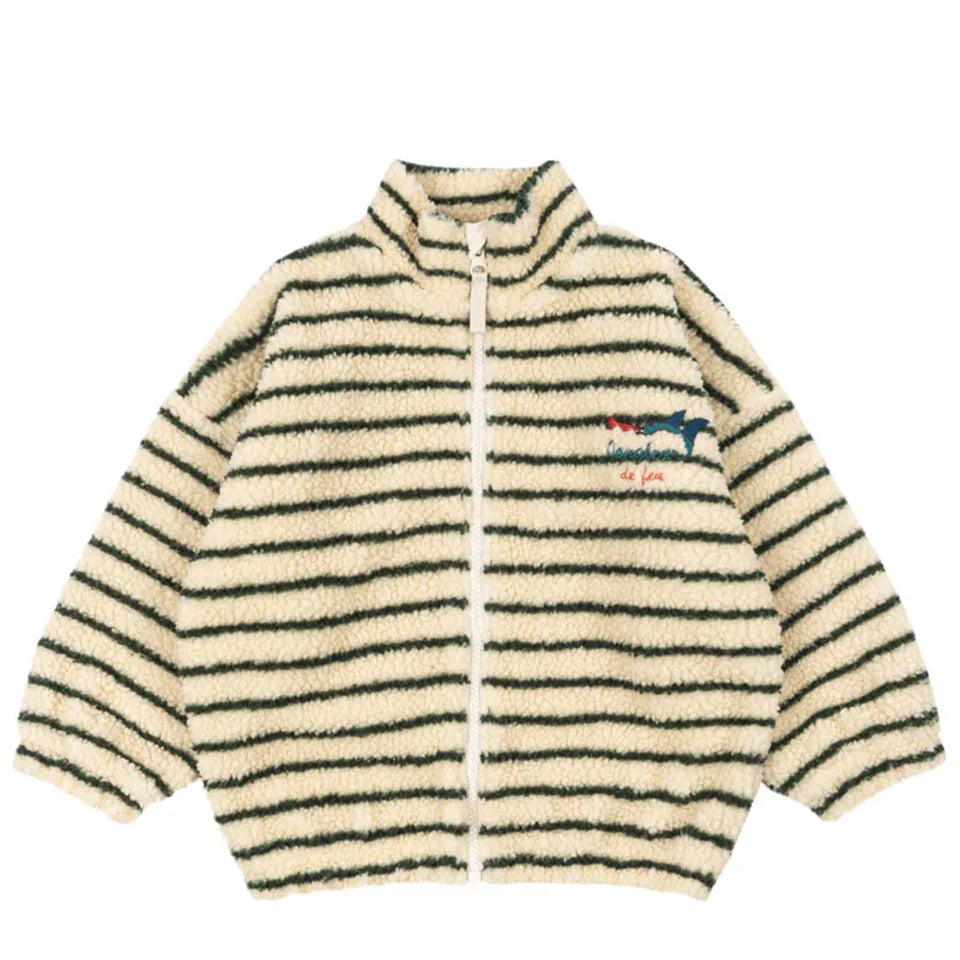 Children's Jackets 2024 Fall And Winter New Cartoon Fashion Boys And Girls Coat Cotton Warm Korean Jacket Children's Clothing