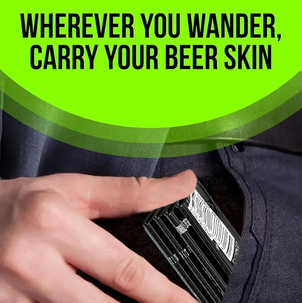 Silicone beer can cover Bottle Sleeve hide a beer