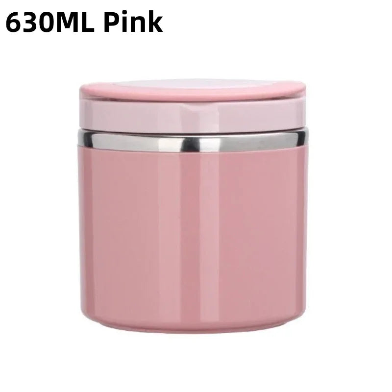 Thermos Container 630/1000ml Food Thermal Jar Insulated Soup Cup Thermos