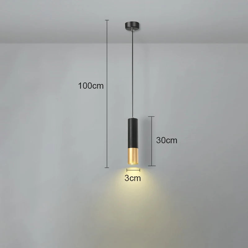 Nordic LED Pendant Light Hanging Lamps Interior Lighting Home Bedside Living Room