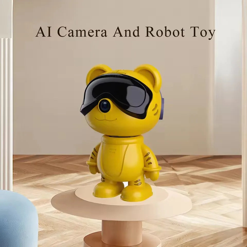 5MP Wireless WiFi Indoor Surveillance Camera Night Vision PTZ Two-way Voice Security Protection HD Smart Home P6 Slite Robot cam