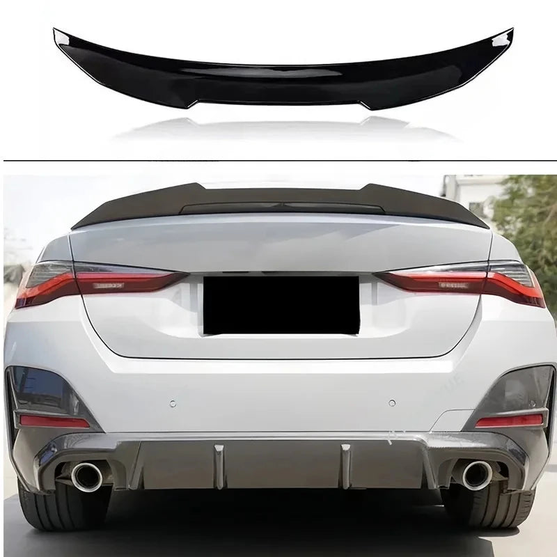 2021 To 2024 PSM Style For BMW G24 G26 I4 420i 430i 440i M440i 4 Door Gran Coupe Rear Trunk Roof  Boot Lip Spoiler Accessories