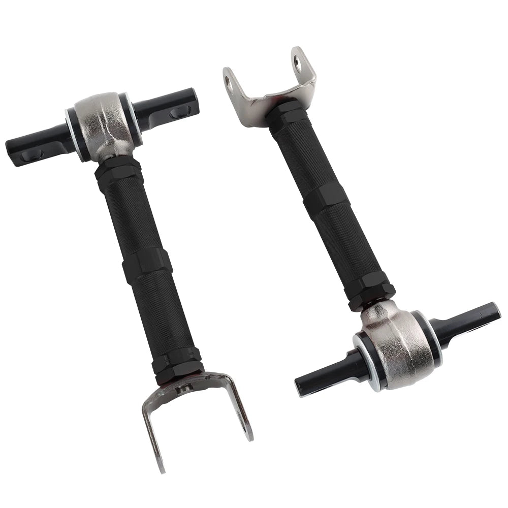 1Pair Alloy Steel Adjustable Rear Control Camber Arms for 01-05 Honda Civic 02-06 Acura RSX Double alloy steel regulable