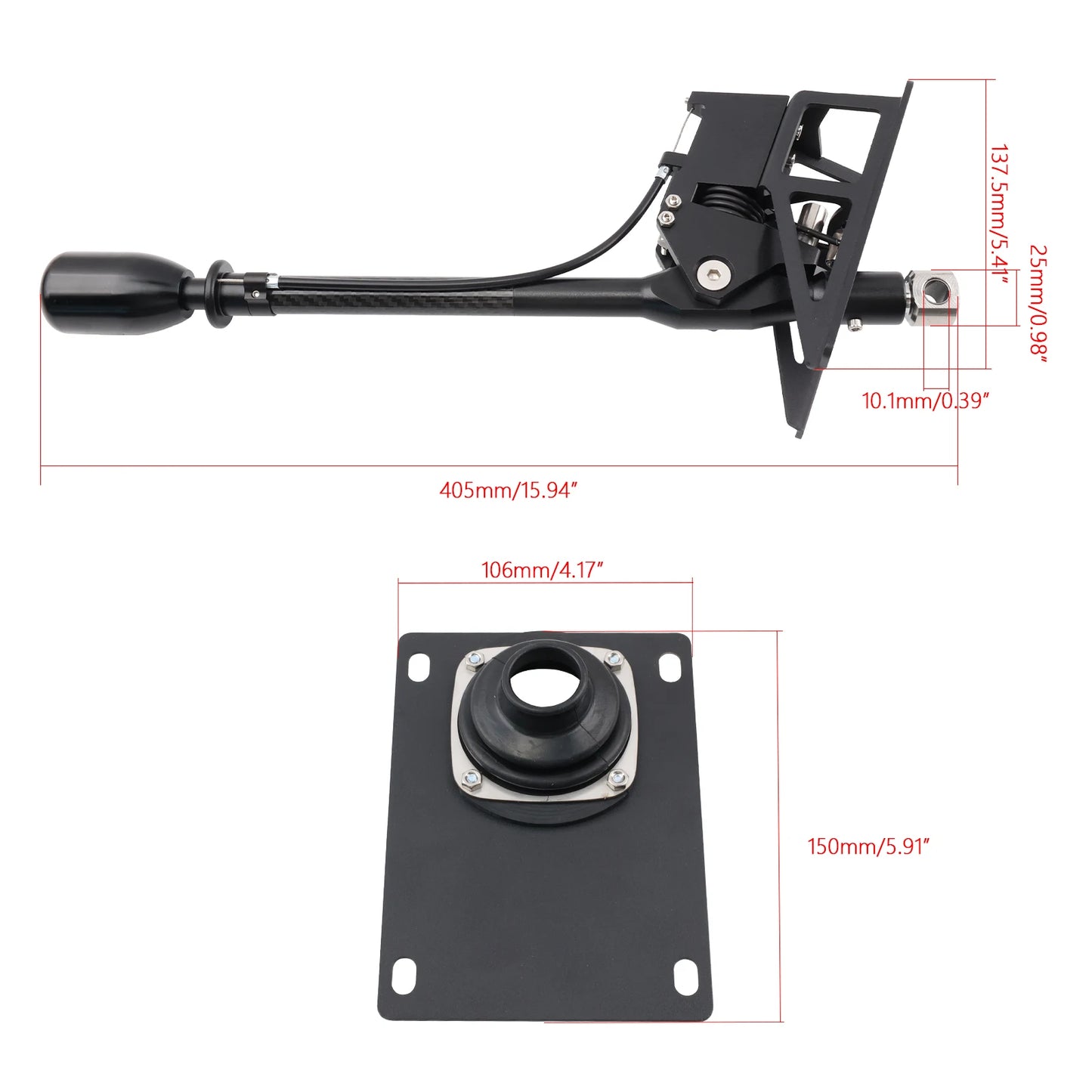 Race-Grade Billet Short Shifter Box for BMW Race version V2 (E30, E34, E36, E39, E46, E8X, E9X etc)