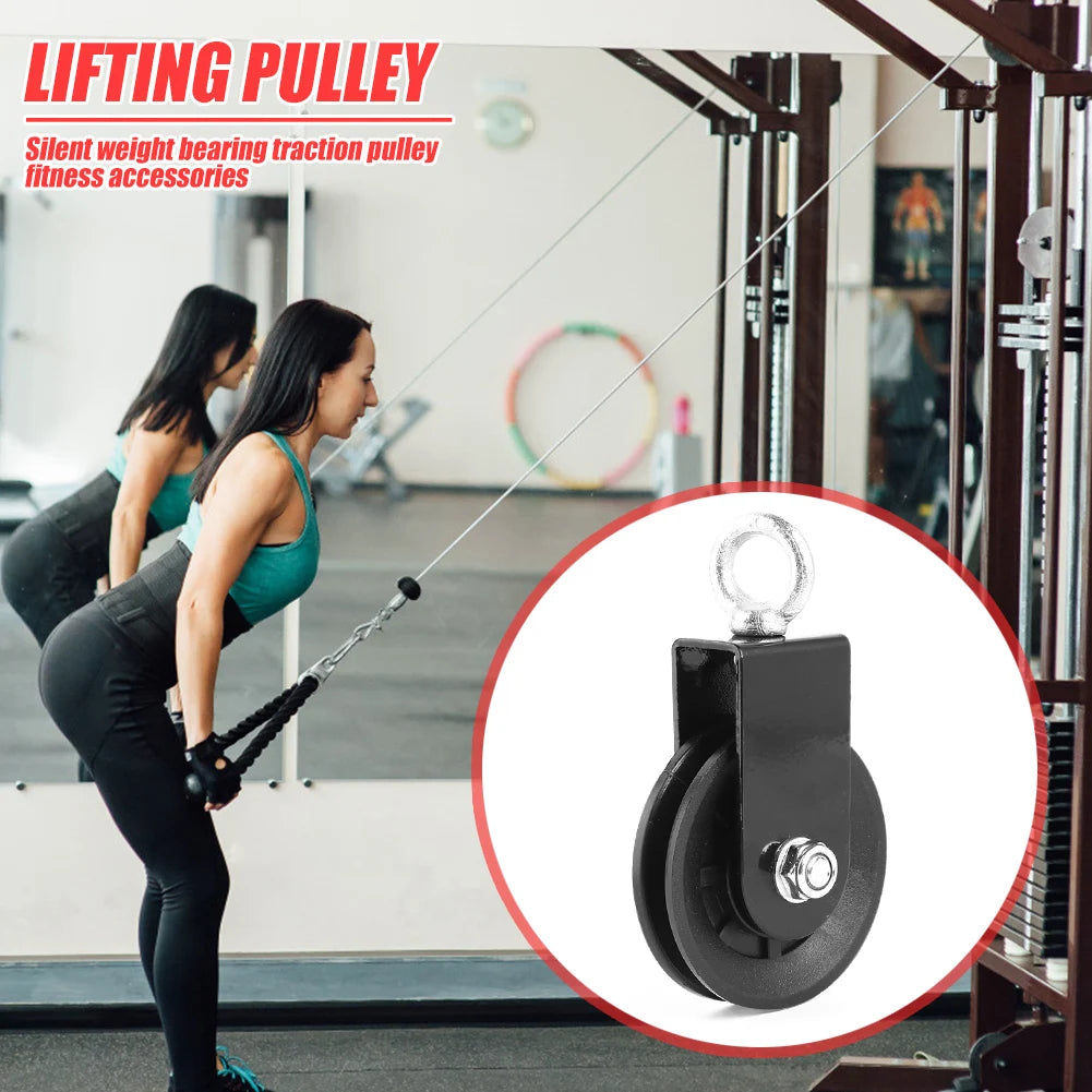Fitness Loading Lifting Pulley Training Bearing Stainless Steel
