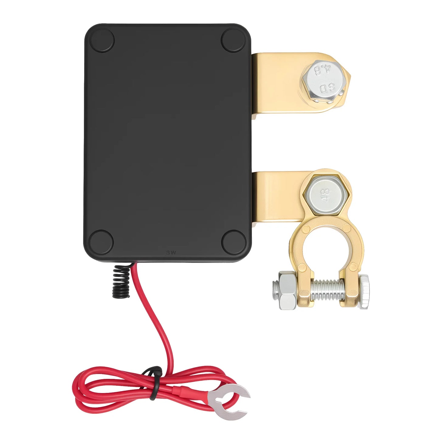 DC 12V Battery Disconnect Switch with LED Car Automatic Power Shut Off Switch 260A Battery Kill Switch Remote Battery Disconnect