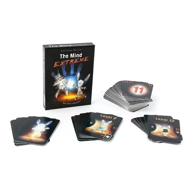 The Mind Card Game Puzzle Board Game Team Experience Interactive Game - The ming soulmates - The Mind Extreme Social Skills Game