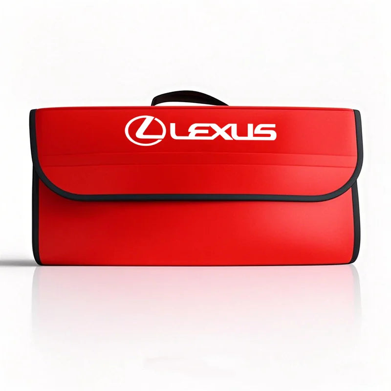 Lexus Trunk Organizer Box Large Capacity Folding Storage Bag For Lexus LS LC RZ IS350 ES300 GS350 CT200h GX460 LX570 RX500h NX300