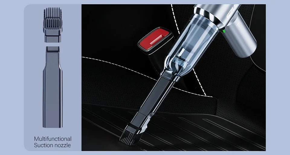 Xiaomi Youpin Car Vacuum Cleaner Strong Suction Cordless Wireless Cleaner Portable HandHeld Vacuum Cleaner Cleaning Machine New