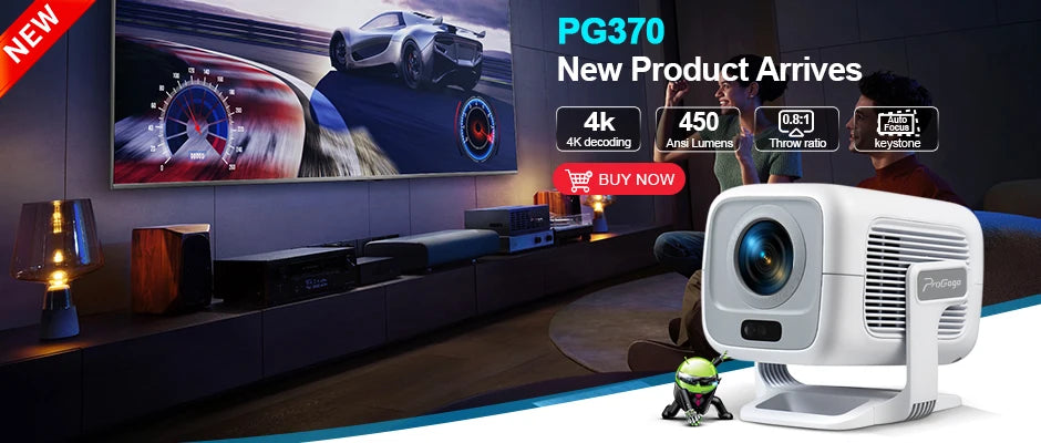4K Full HD Projector FHD TD80W Android WiFi 3D Home Theatre