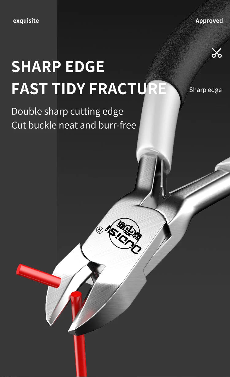 Mini Pliers Diagonal Pliers Round Bent Needle Nose Cutter Handcraft Beading Insulated Plier For DIY Small Jewelry pliers tools