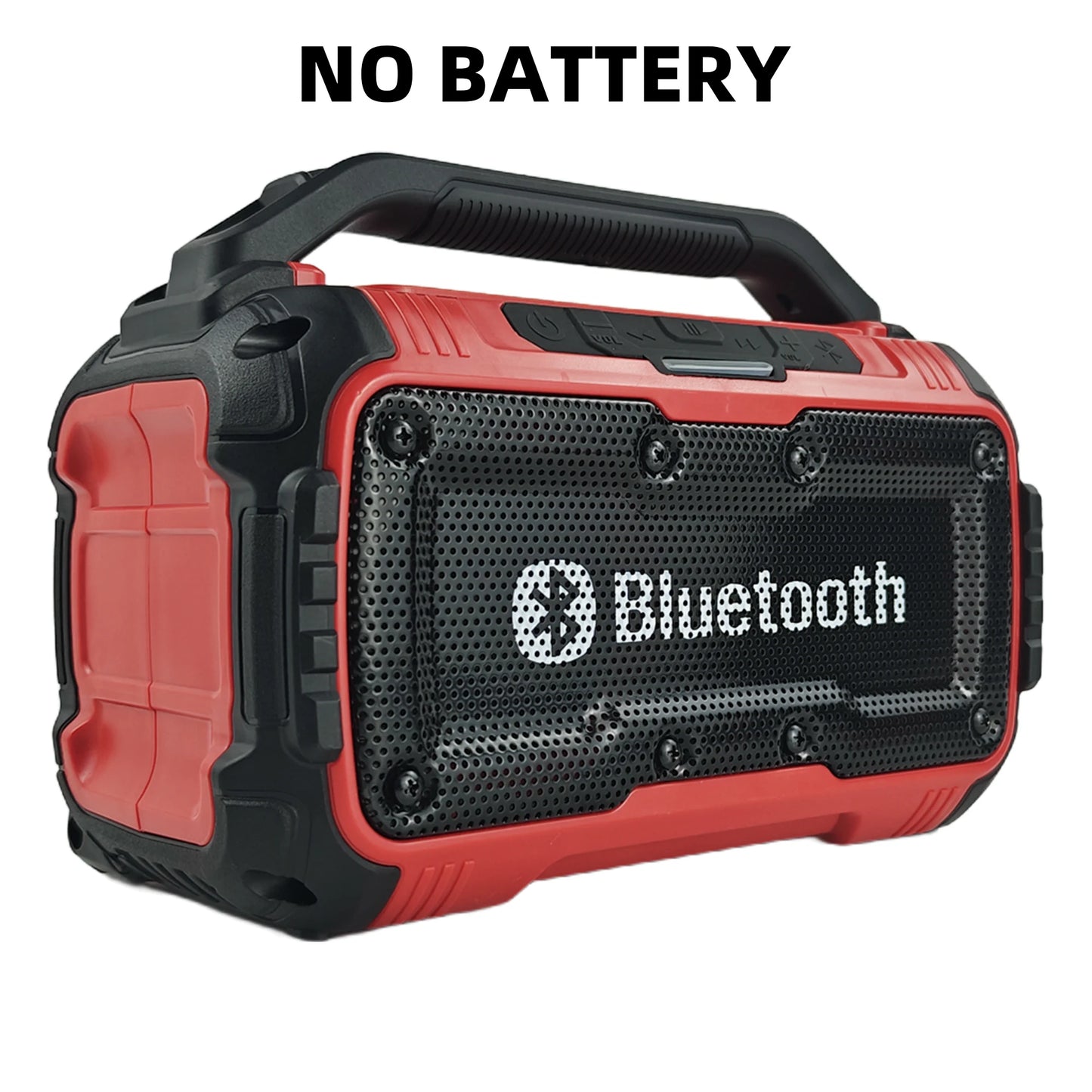 Portable Speaker Wireless Bluetooth-compatible Subwoofer Outdoor Construction Site Waterproof Loudspeaker Stereo Surround ﻿