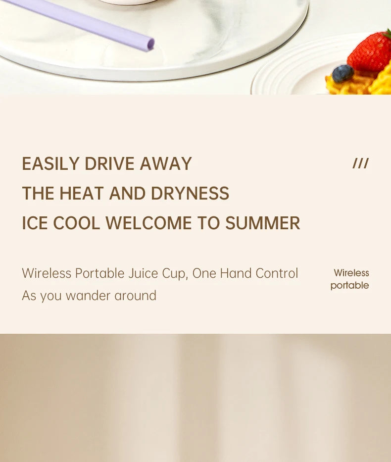 Portable Electric Juicer Cup for Smoothies