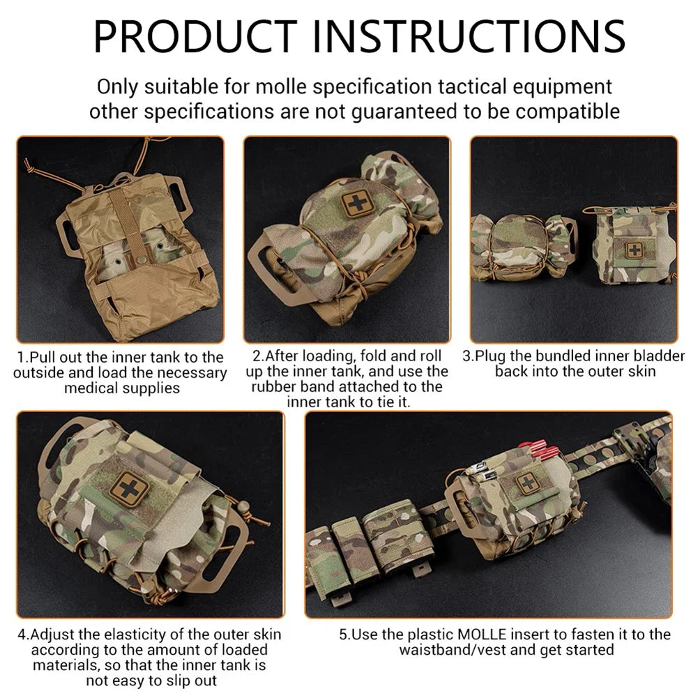 Tactical first aid kit Outdoor Hunting bag Military Pouch