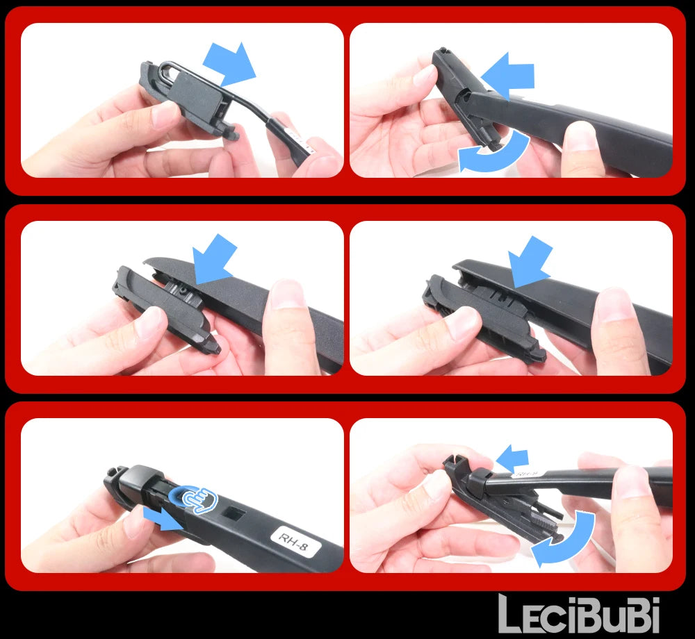 Rear Windshield Wiper Blade Windscreen Wipers Accessories For Saab 9-3 Kombi Estate 2007-2012 2008 2009 2010 2011