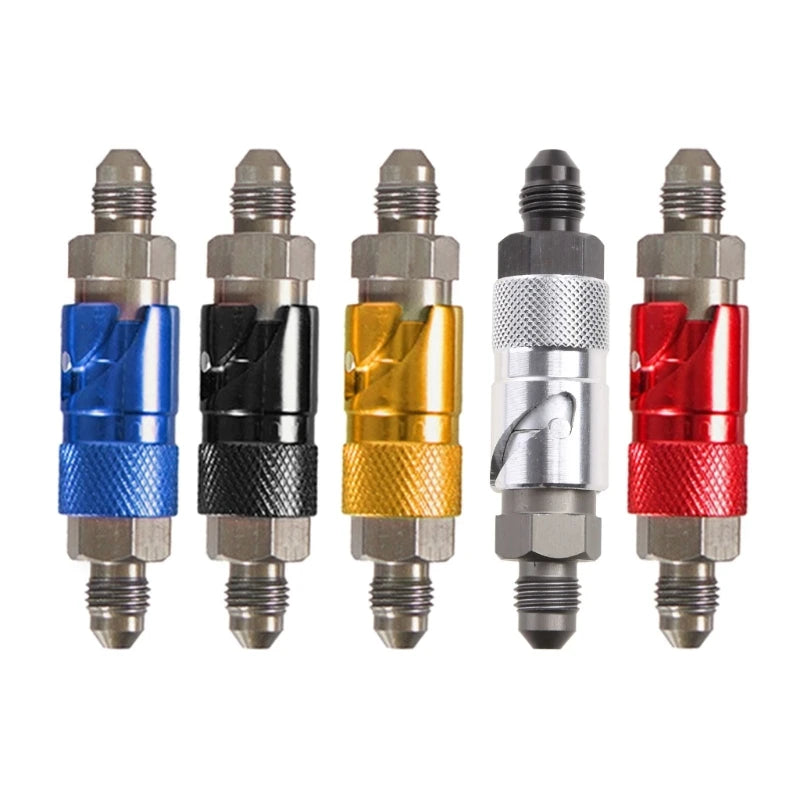 AN3 Quick Release Connector Fitting Aluminum Alloy for Motorcycle Brake Line Oil Fluid Hose Fitting Adapter GTWS