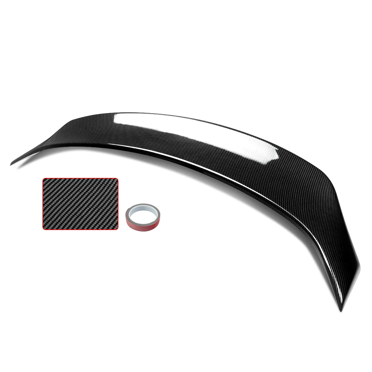 Rear Trunk Spoiler Wing Compatible with 2014-2020 Lexus IS200 IS250 IS350 IS300 Arenntech Style Rear Tail Wing Carbon Fibre Look