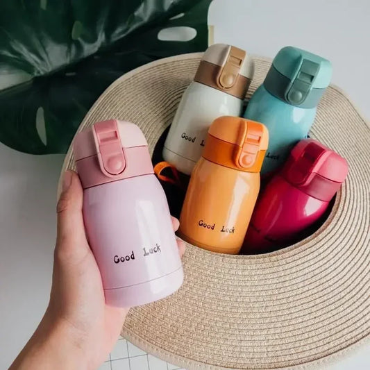 Mini Thermos Cup 200ml/360ml Pocket Cup Stainless Steel Thermal Coffee Mug Vacuum Flask