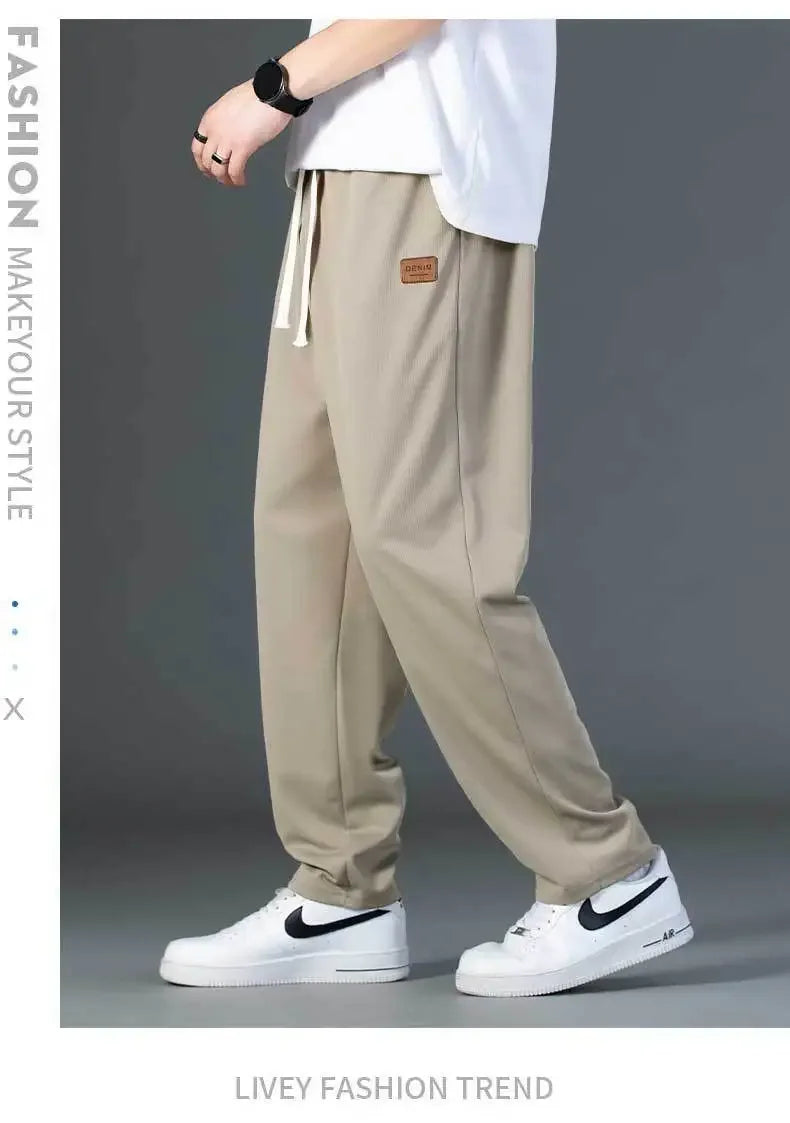 Men's Spring/summer 2024 Loose-fit Sports Unique Casual Trousers Trendy