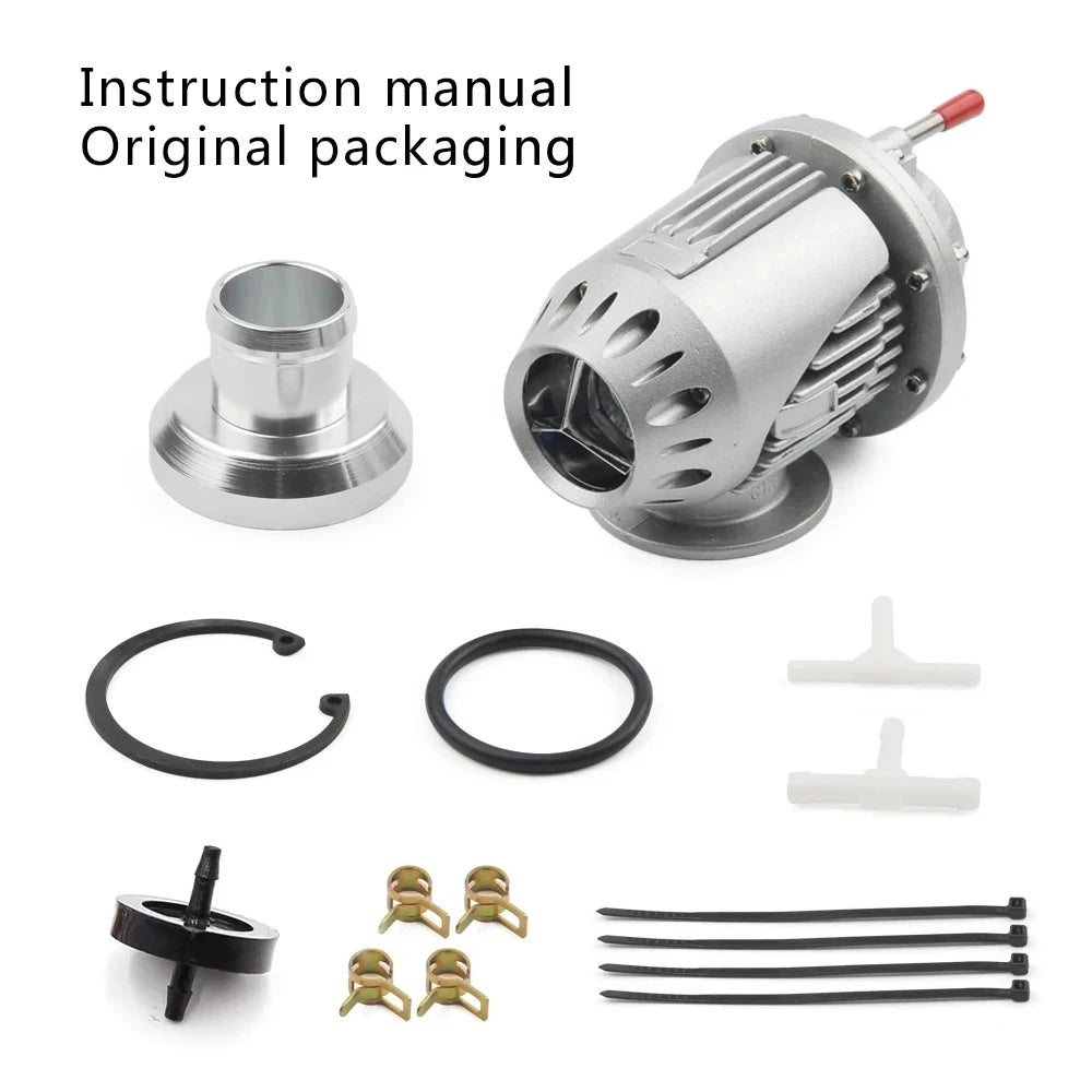JDM Universal Aluminium SQV4 SSQV4 Bov Turbo Blow Off Valve With Adapter Flange