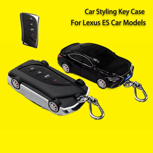 Car Model for Lexus Es for NX IS RX ES GX LX LS UX GS 200 260 300 350 NX200 NX300 RX350 ES300 3 4 Button Key Cover Accessories