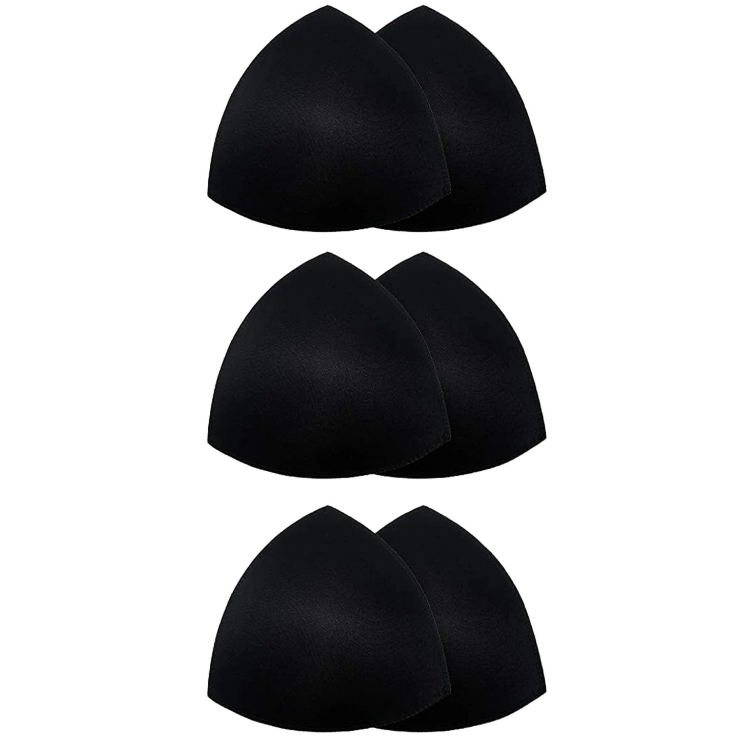 2/12pcs Bra Pads Soft Sponge Women Triangle Bra Pad Sports Bra Bikini Pads Yoga Bra Swimsuit Bralettes Nursing Bra Inserts