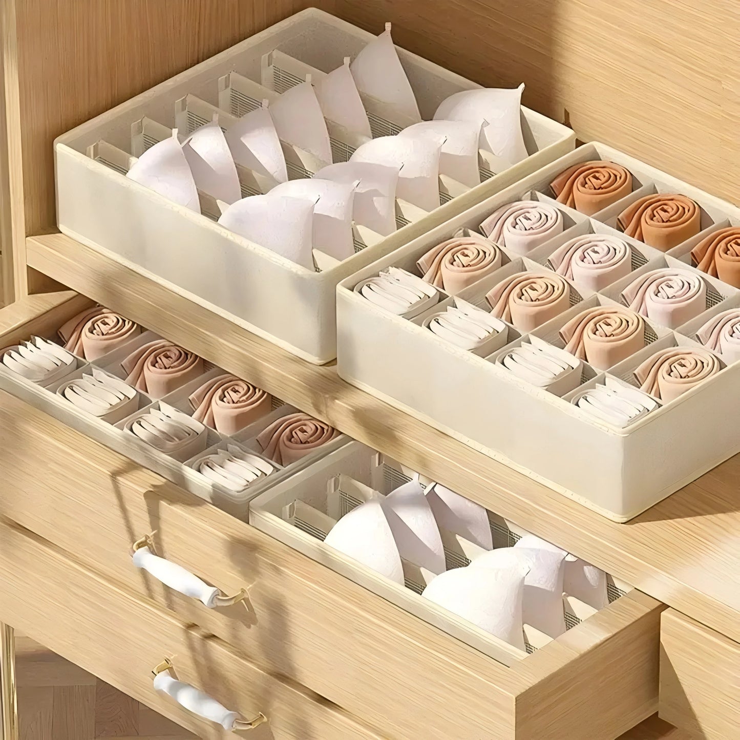 Cabinet Underwear Organizer Drawer Clothes Organizer Boxes