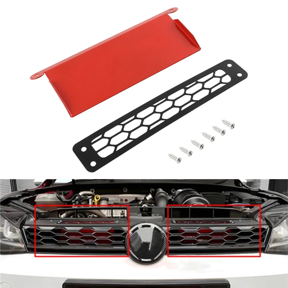 QT RED Good strength and styling Dynamic Air Intake Scoop Kit For VW Golf MK7/MK7.5 R 2012-2018