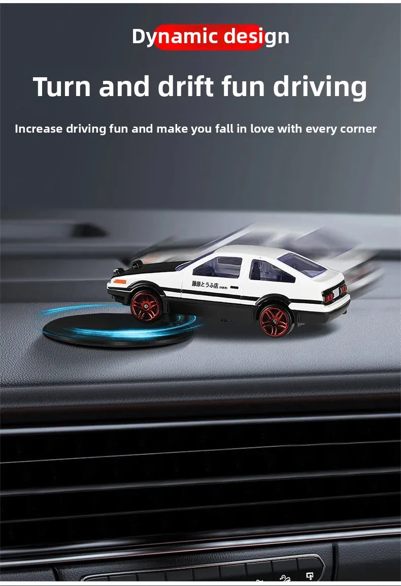 Car Ornaments Interior Decoration Drift Tail Swing Rotating Ornaments Toy Model Center Console Car Interior Decoration