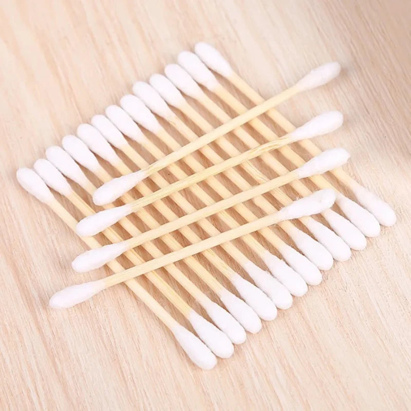300/500/1000pcs Double Head Cotton Swab Women Makeup Cotton Buds