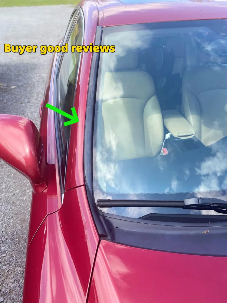 Windshield Pillar Moulding for Lexus IS 2006-2013 with Clips Kit Pillar Moulding Outer Protective Strip 75551-53020 75552-53020