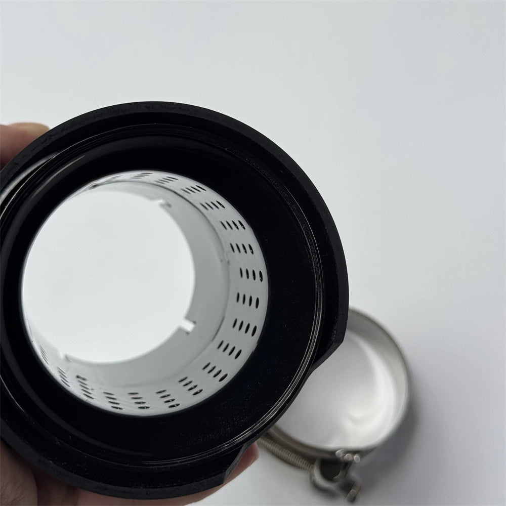 1Pcs M Performance Logo Glossy Black M2 M3 M4 M5 Carbon Exhaust Pipe Tip For M135i M235i M345i M240i M340i Tailpipe Muffler tips