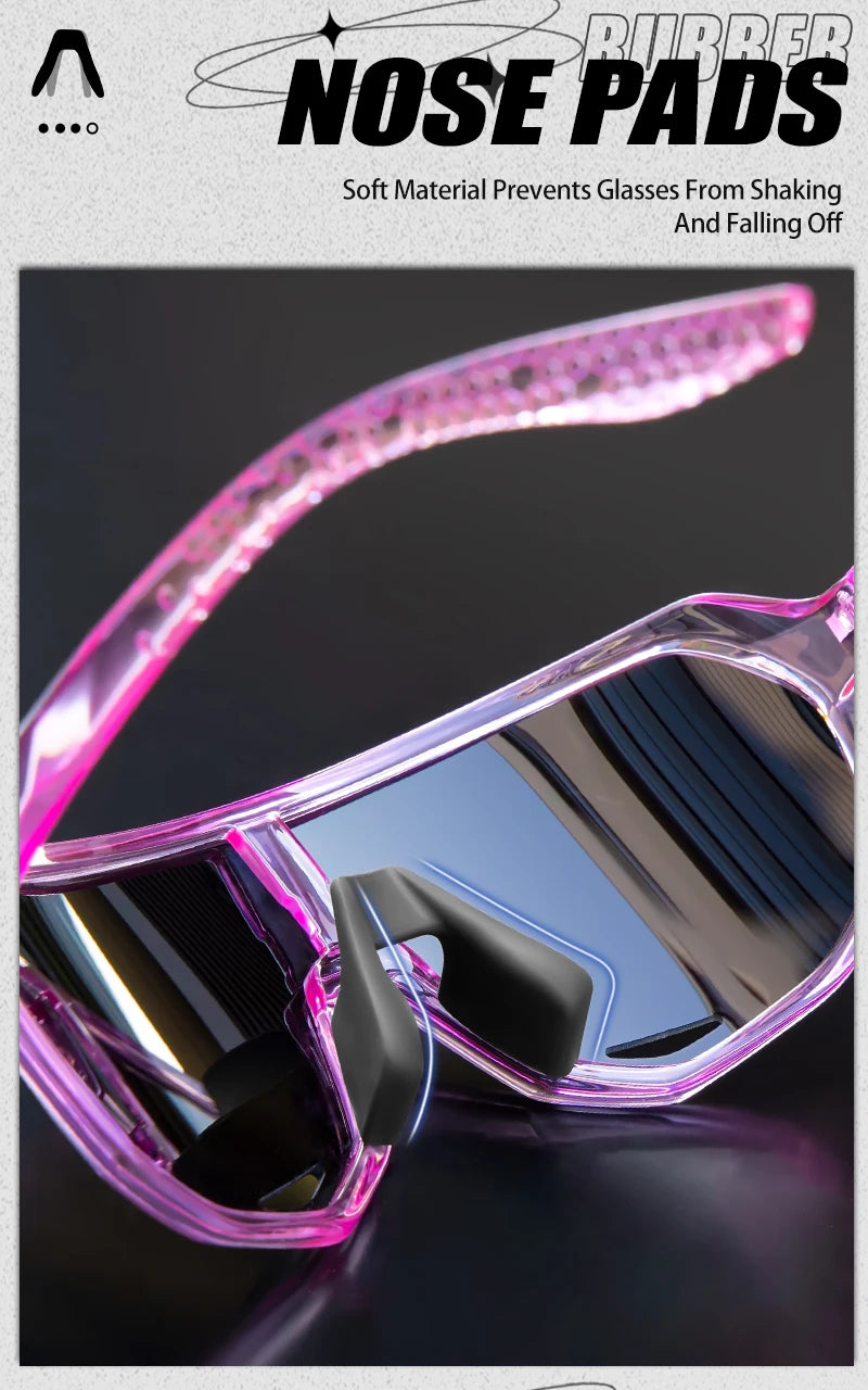 SCVCN New Outdoor Cycling Glasses Bike Sunglasses Men UV400
